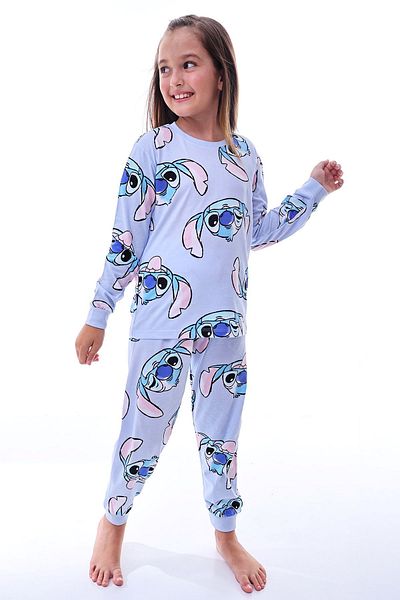 ZUZUNGA Cute Monster Patterned Girl's Pajama Set