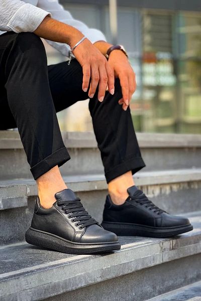 STILVANA Kb-dx46 kuback coal leather men's daily shoes