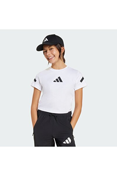 adidas Z.N.E. Прилепнала къса блуза за деца