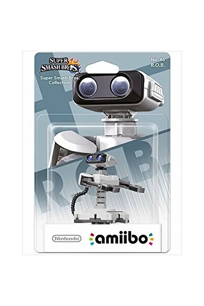 Nintendo Figurina Amiibo Smash R.O.B. #46, Nintendo, 3+, Alb/Gri