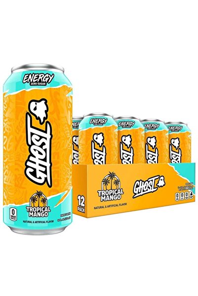 Ghost Energy Drink Tropical Mango 473 ml Pack Of 12