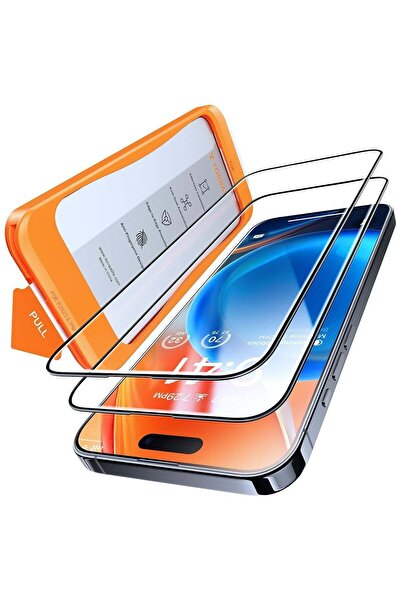 TORRAS واقي شاشة Diamond Shield لجهاز iPhone 15 Pro Max [حماية عسكرية]