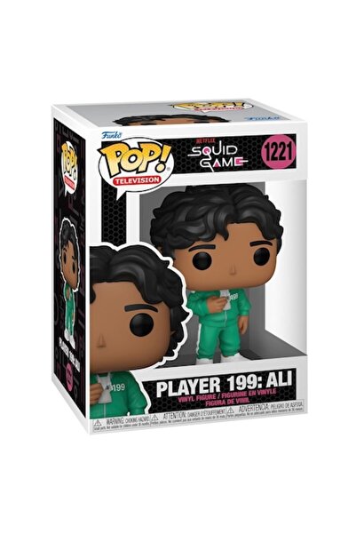 Funko Figurină - Joc de Calamari - Jucătorul 199 - Ali, Turcoaz, 9,5 cm
