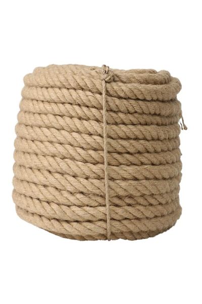 Metal Needs Jute Rope, Thickness 10mm, Length 100m
