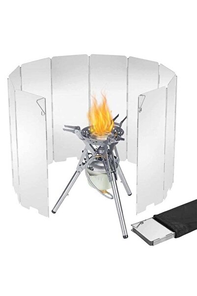 Taimi Windshield For Camping Stove 10 Panels