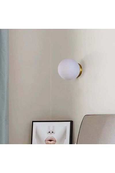 Alista Home Aplica Sanziana 1 x G9 Alb Auriu