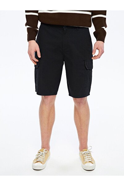 LC Waikiki Standard Fit Gabardine Men's Cargo Shorts