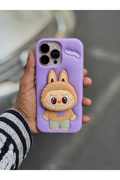 Generic Labubu Cute Cartoon Mobile Case For Apple iphone 14 Pro – Shockproof Protective Phone Cover