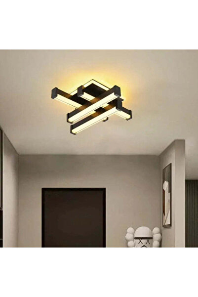 KORMAN TECHNIK LED Chandelier CADE 54W, 4 Elements, Linear, Cold/Warm/Neutral light, Black