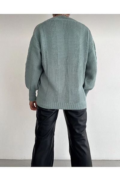 SLAW REZZ Women's Hair Knitted Patterned Knitwear Cardigan 4 Button Knitwear Cardigan