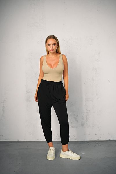 winmoda PANTALONI SHALVAR JUMĂTATE - PANTALONI SHALVAR PENTRU FEMEI CU SÂRMĂ ÎN TALIE - SHALVAR DE VARĂ