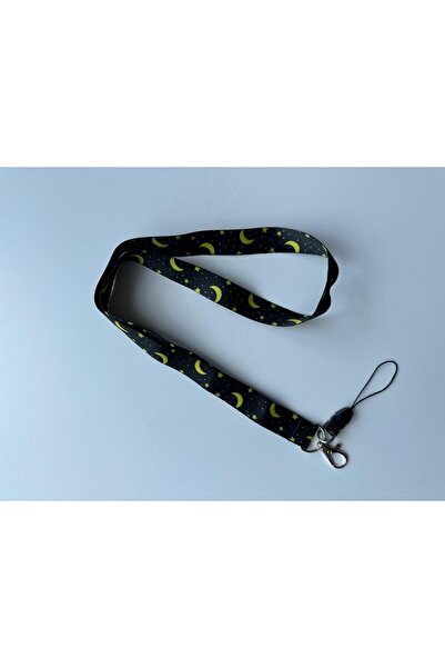 TRENT Lanyard pentru guler pentru telefon Curea pentru telefon cu model Crescent Star