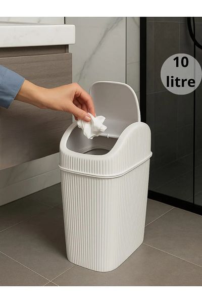 Leony Office Kitchen Bathroom Toilet Trash Can 10 Lt