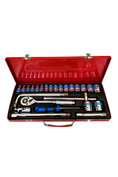 Hırdavatım 25 Parça 1/2" Lokma Takımı - Chrome Vanadium