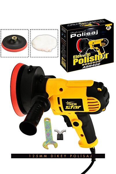 Newstar New Star Dikey Polisaj Zımpara Makinesi 125mm Sarı