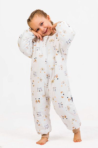 Babymod Fiber Filled 2.5 Tog Cotton Combed Cotton Lined Girls / Boys Sleeping Bag