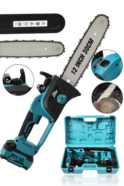 Newstar New Star 12'' Zincirli Dal Budama Testeresi Kömürsüz Motor 30 Cm kama...