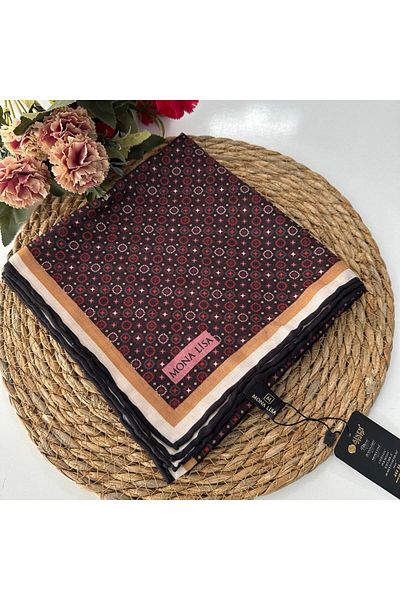 MONA LİSA MİLANO Mona Lisa Soft Cotton Scarf Ldfr4903