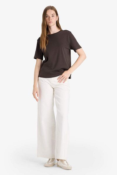 DeFacto New Season Regular Fit Crew Neck Short Sleeve T-Shirt