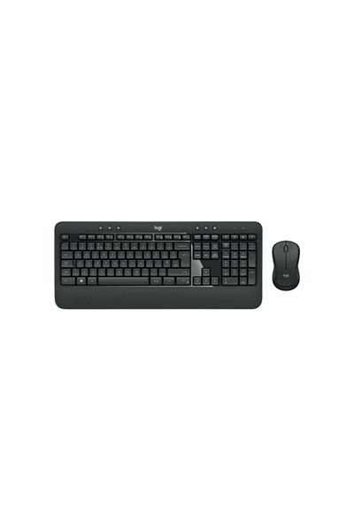 logitech لوحة مفاتيح وفأرة MK540 بتصميم عربي/إنجليزي - رمادي