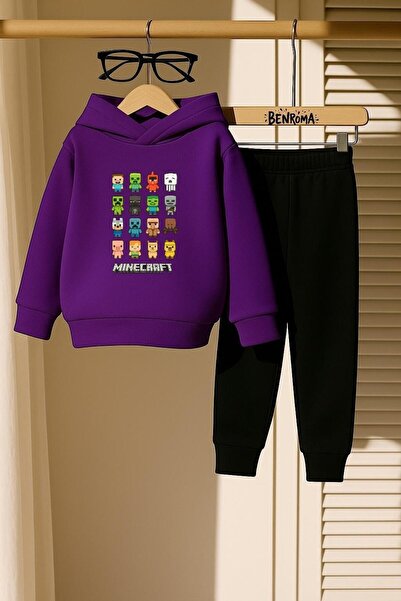 BENROMA CRAFT ПРИНТ 3-НИШЕН ДЕТСКИ СПОРТЕН КОМПЛЕКТ