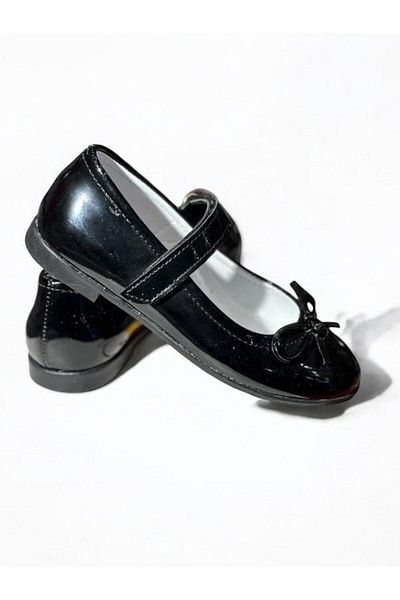 Zekids Girl's Bow Detailed Orthopedic Sole Ballerinas