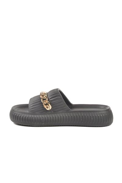 WALKWAY 292 Z Women's Light Flexible Black Slippers