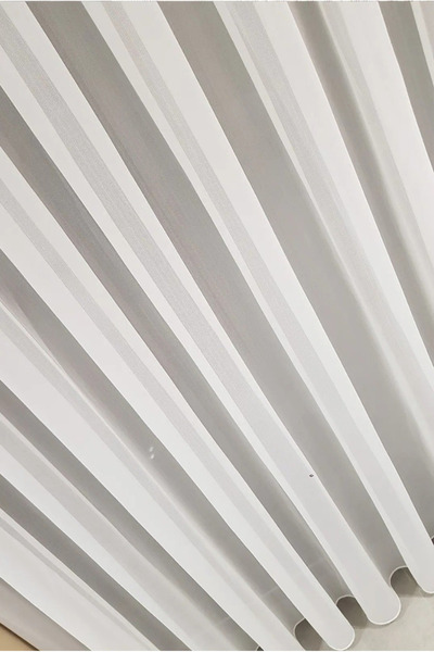 YS PERDE TASARIM Brillant Charless Visco Modern Living Room, Kitchen, Living Room High Quality Viscon Tulle Curtain 1X2.5 Pile