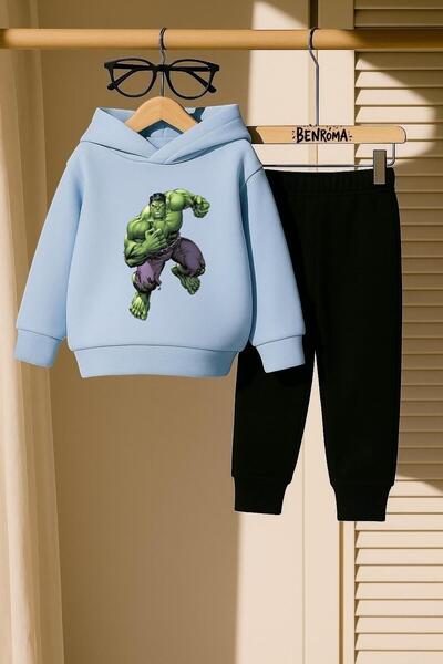 BENROMA KİDS ΠΑΙΔΙΚΟ ΣΕΤ ΦΟΡΜΑ ΜΕ ΣΤΑΥΡΟ HULK 3 ΣΚΟΥΡΑ