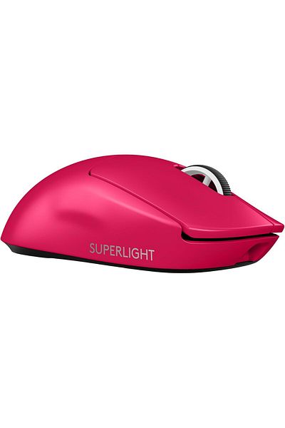 Logitech G ماوس الألعاب اللاسلكي PRO X SUPERLIGHT 2 LIGHTSPEED، خفيف الوزن، مفتاح LIGHTFORCE الهجين