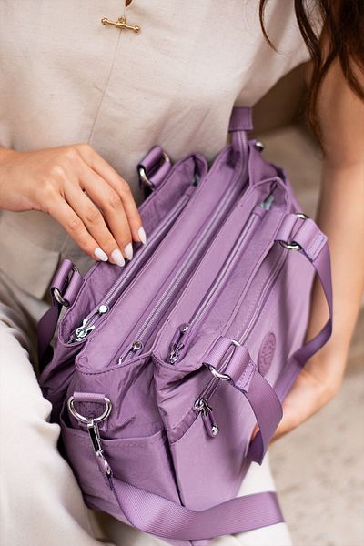 H&D COLLECTİON 5 Compartment Waterproof Long Strap Crossbody and Shoulder Bag 4016