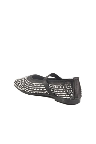 WALKWAY 038 Z Black Women's Stone Ballerinas