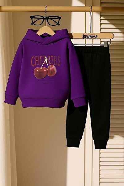 BENROMA SET DE PENTRU 3 FĂRĂ DE PENTRU COPIL CHEERY CHERRY PRINTED