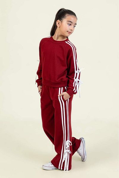 Dmb Girl's Bow Tracksuit Set 25Kdmb9866