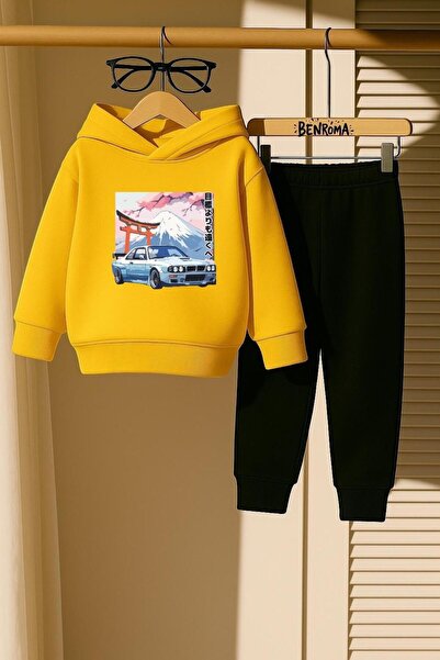 BENROMA KİDS SET DE PENTRU 3 FĂRĂ DE ANTENĂ CU IMPRIMARE MONTĂ FUJİ MOUNTAIN