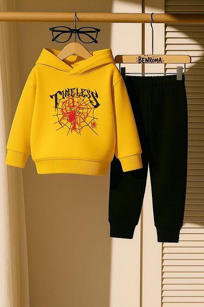 BENROMA SET DE PANTALONI DE ANTRENAMENT PENTRU COPII IMPRIMAT TIMELESS 3 FIRE