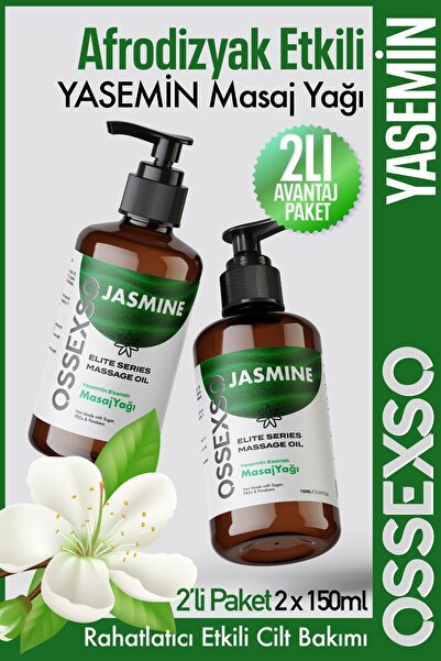 OSSEXSO Yenilebilir Yasemin Aromalı Aromaterapi Masaj Yağı – Afro.dizyak Etki...