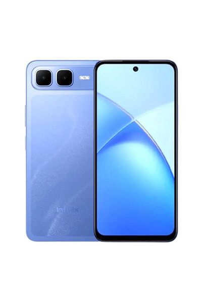INFINIX Smart 10 Plus 4G Smartphone, 4 GB RAM, 128 GB Storage, Iris Blue, X6725B