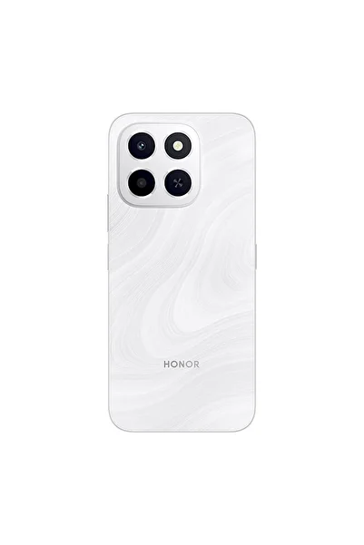 HONOR هاتف ذكي X6c 4G، ذاكرة وصول عشوائي (RAM) سعة 6 جيجابايت، سعة تخزين 256 جيجابايت، لون أبيض فاتح