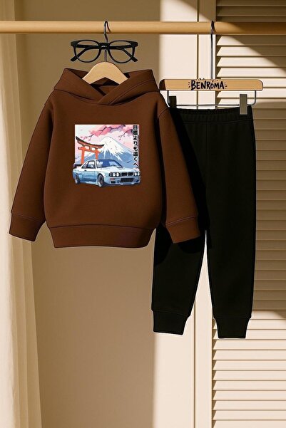 BENROMA KİDS SET DE PENTRU 3 FĂRĂ DE ANTENĂ CU IMPRIMARE MONTĂ FUJİ MOUNTAIN