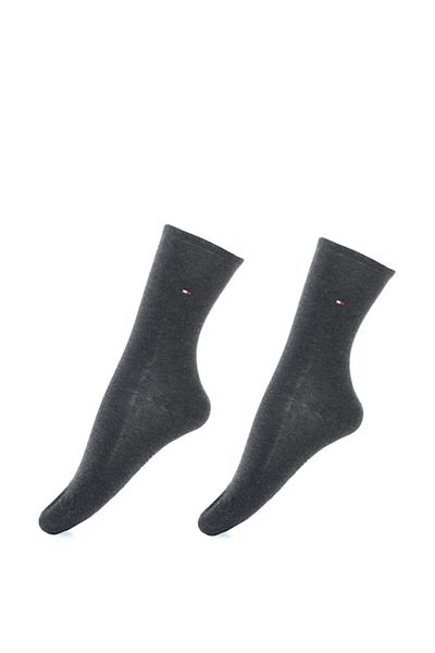 Tommy Hilfiger , Set of Long Socks - 2 Pairs, Gray Melange, 39-42