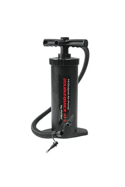 Intex Air pump for inflatable products, manual, Intex, with hose + 3 adapters 37 cm