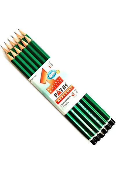 Fatih 12 Pcs Hb Coral Pencils