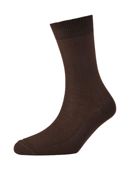 MONDEX Sosete din bumbac, cu model special, pentru barbati, Mondex, maro, 41-43