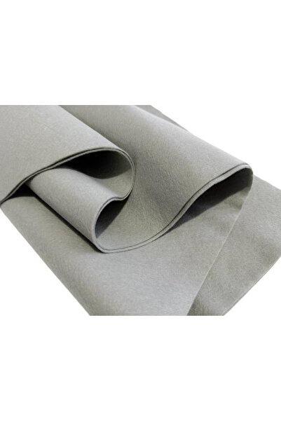 feltland Fetru/pasla din lana, moale 1mm, 40% lana-60% viscoza, 25*45 cm gri deschis