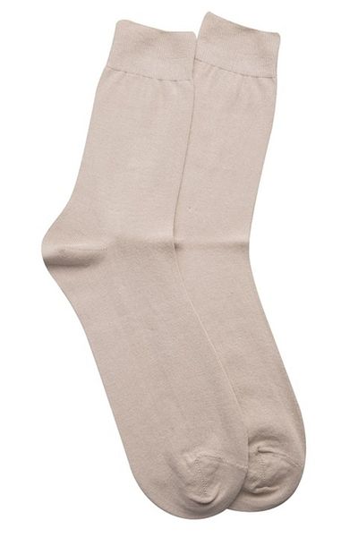OEM Men's Socks, Lenpur, Rogalu, Long, Beige, Size 44/45