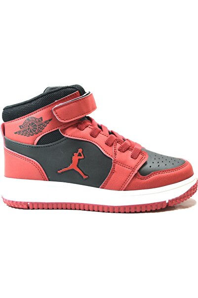 Cool 25C.Haykat Red High Top Velcro Orthopedic Sneaker Boys' Sports Shoes