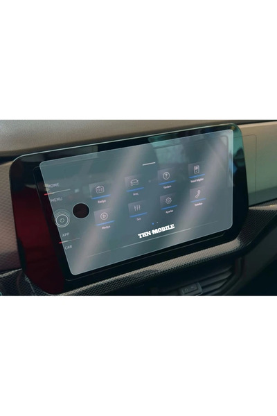 THN MOBILE Volkswagen T-Roc 2024-2025 Model 8 Inch Multimedia Flexible Nano Shatterproof Screen Protector