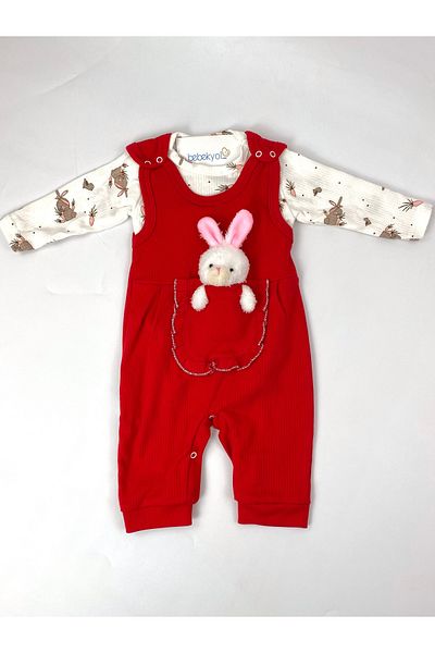 bebekyol Baby Girl Jumpsuit with Toys