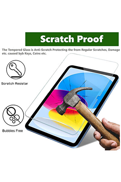 Generic 2 Pack Apple iPad 10.9 inch (2022) 10th Generation Tempered Glass Screen Protector